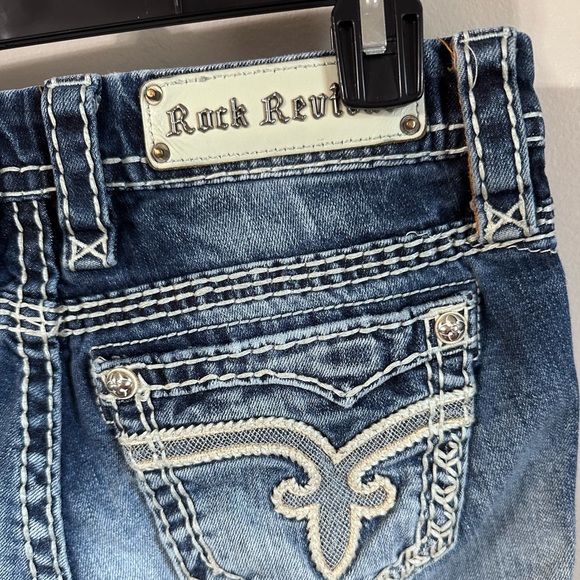Rock Revival Bootcut Raizel Denim Jeans Size 26 - Picture 11 of 14